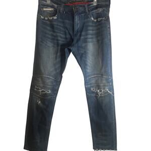 Heritage of America Denim Distillery 1776 Distressed Men's Jeans 38 x 34